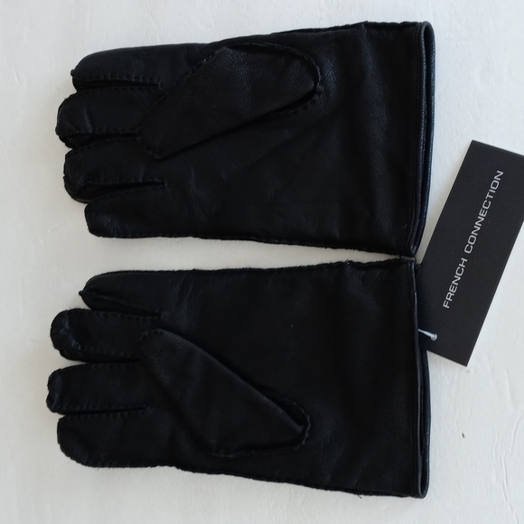BRAND NEW FRENCH CONNECTION LEATHER GLOVE - Picture 2 of 16